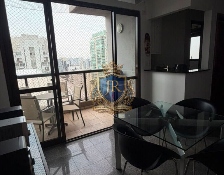Duplex para locação com varanda gourmet